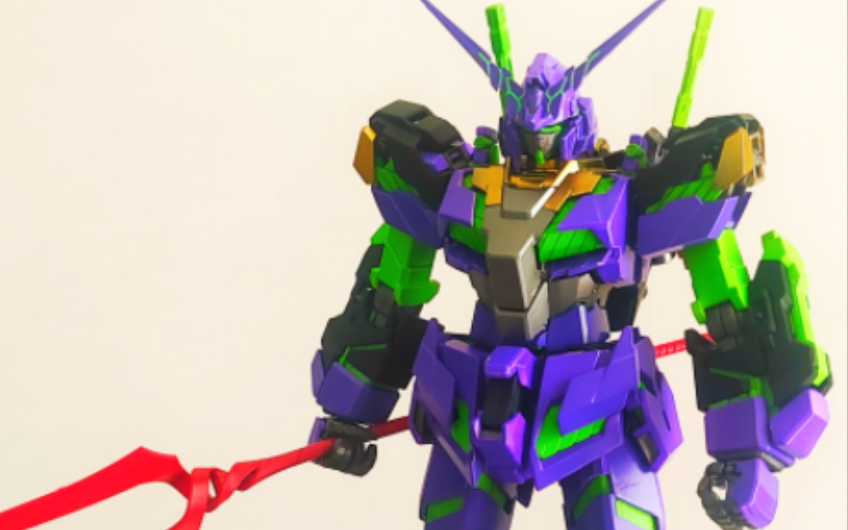 大班?就64是个笑话 大班独角兽改色初号机配色 抄作业没抄明白