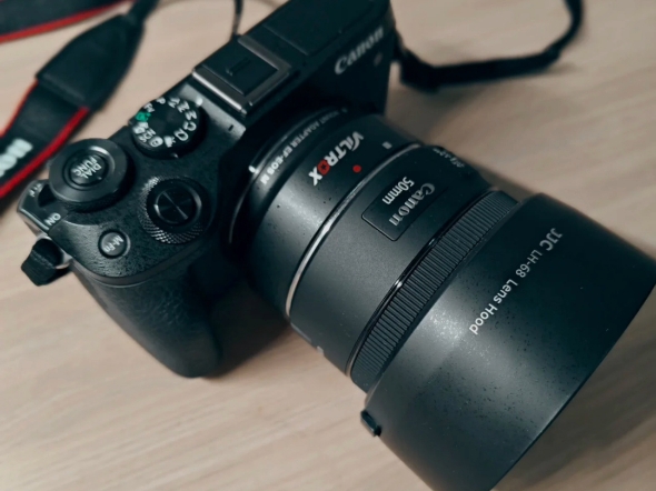 佳能(canon)m6 mark ll 微单美颜相机 入门级高清旅游数码摄影 m6二代