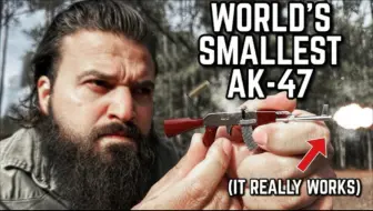 The World’s Smallest Firing AK47
