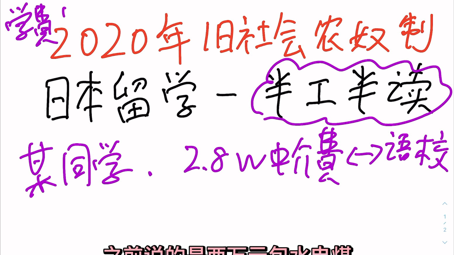 【2022年现代奴隶制度】日本留学的半工半读,千万小心!免费?大坑!太缺德了哔哩哔哩bilibili