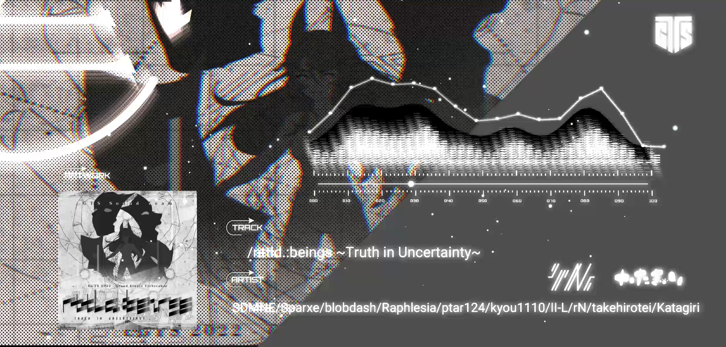 [图][EGTS2022] GTS Sound Team - /nttld.:beings ~Truth in Uncertainty~