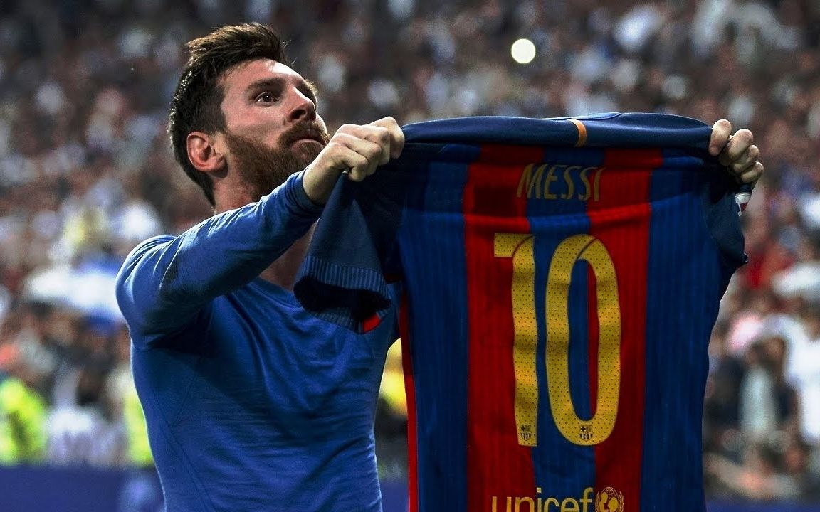 足球场上的"世界名画"lionel messi