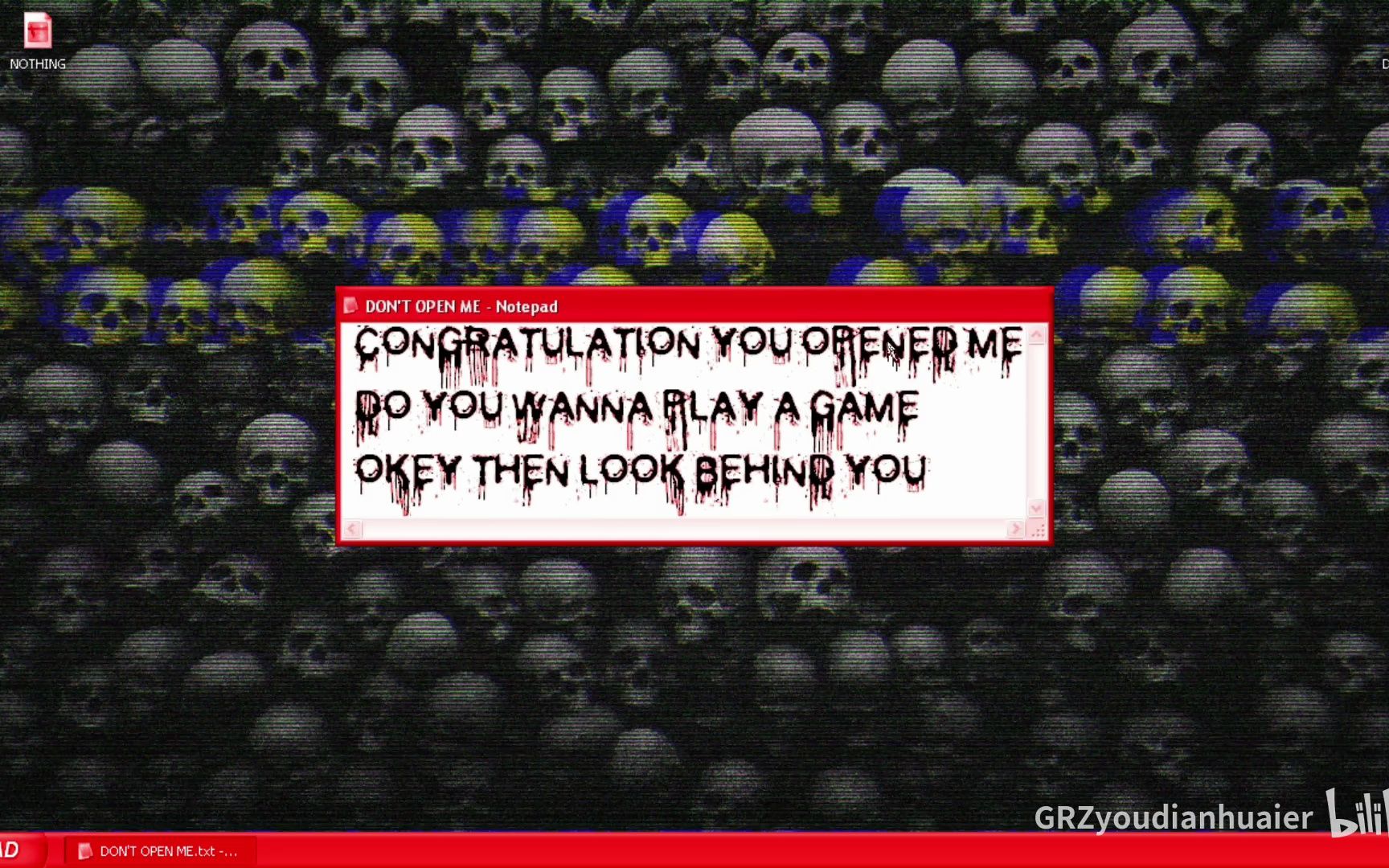 windows xp horror edition病毒(完整发作)