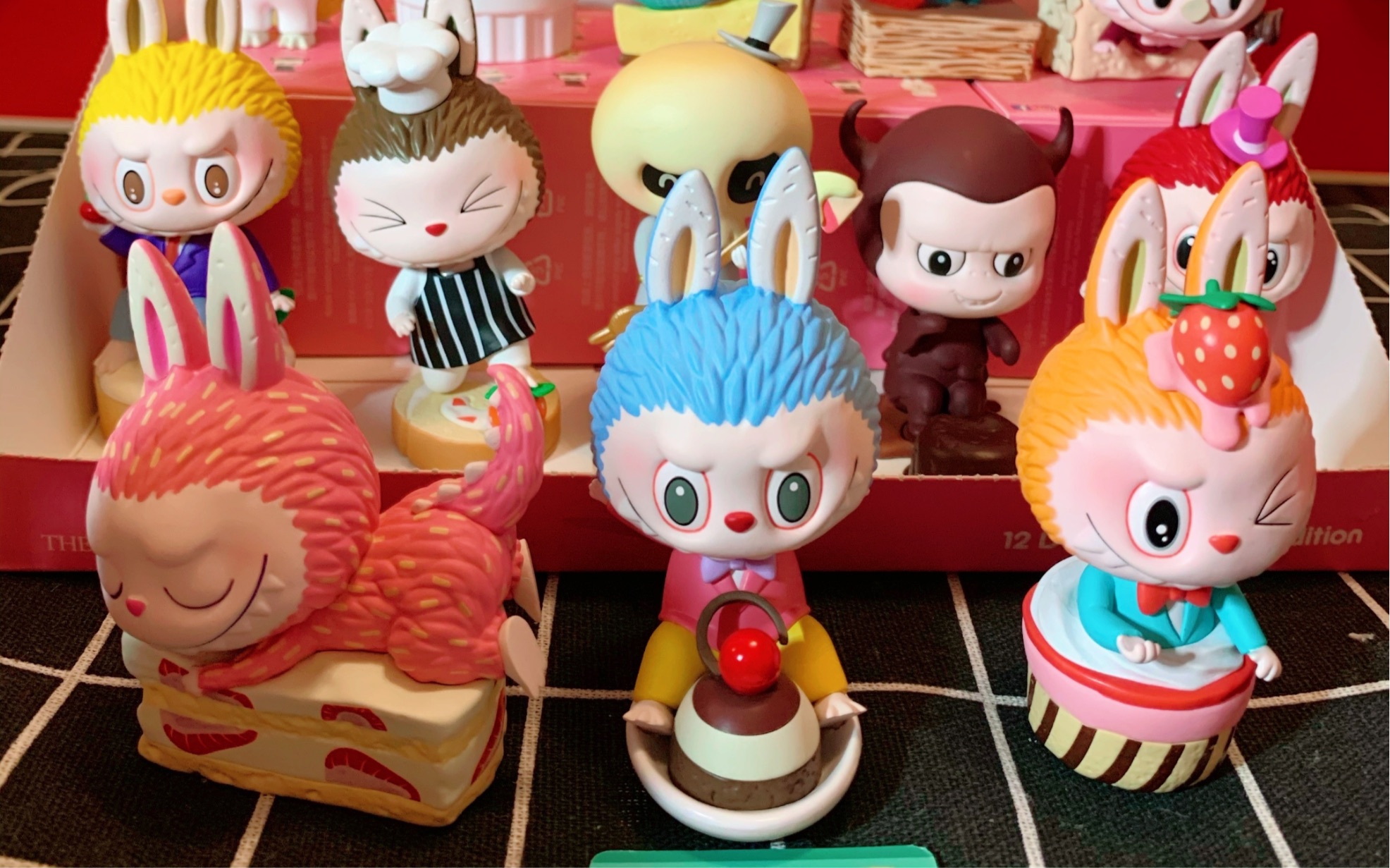 labubu甜品隐藏开箱