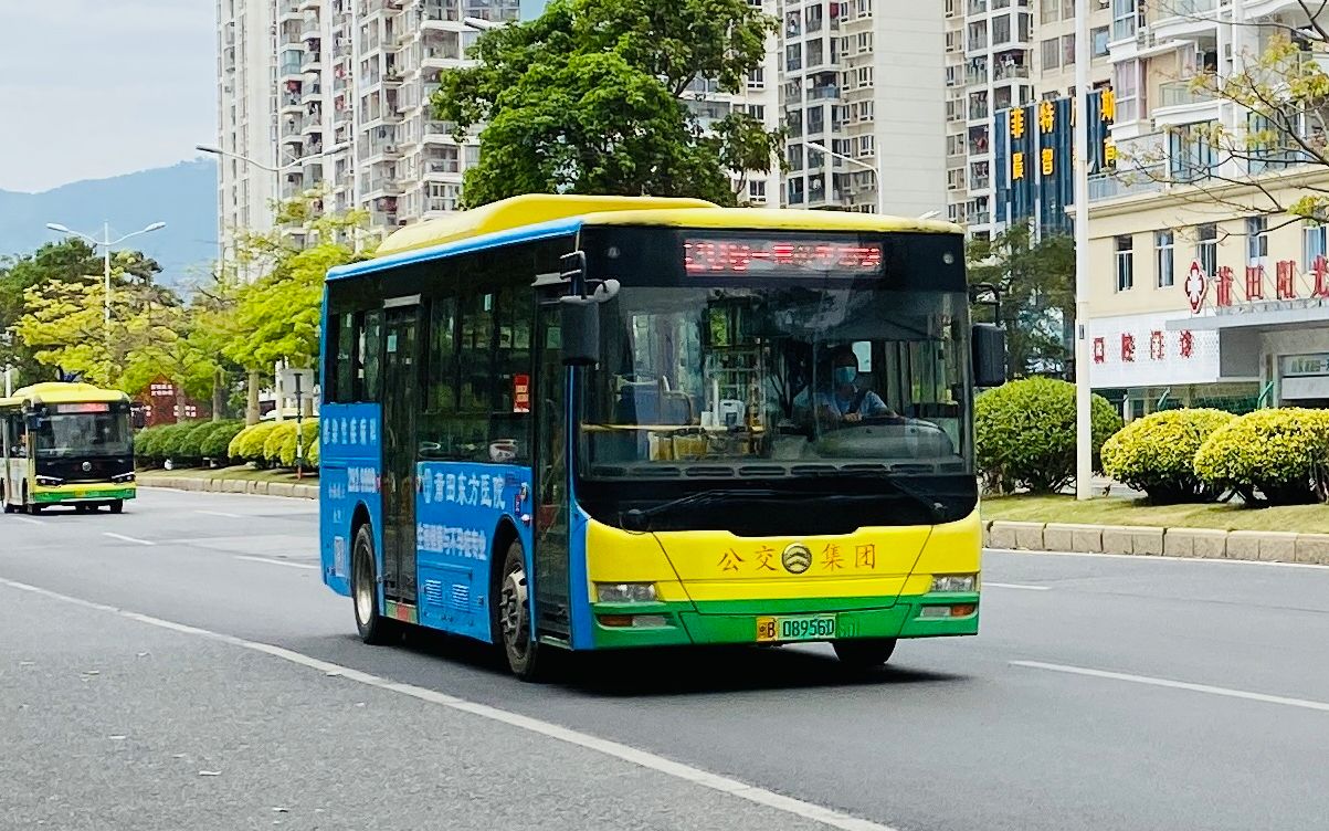 福漫莆田公交208路上行pov