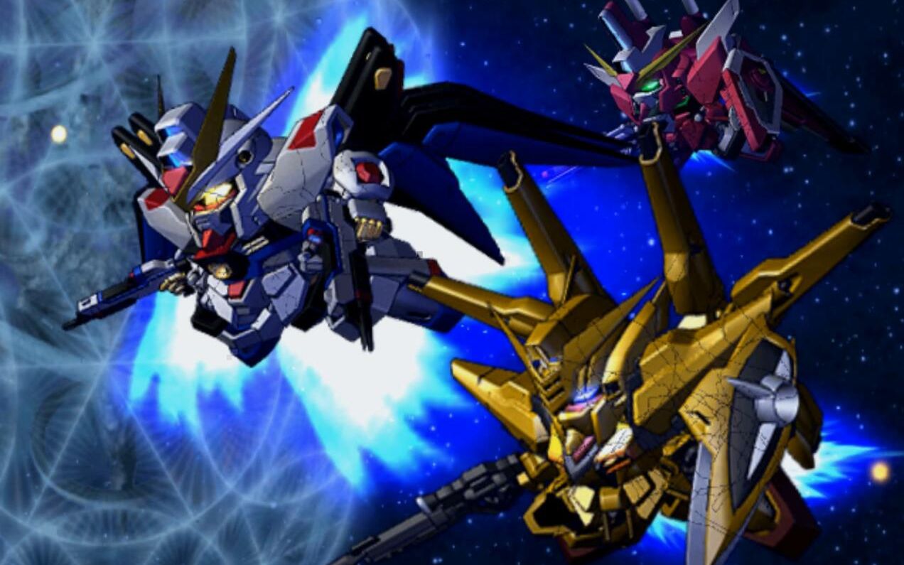 sd高达g世纪战争全特殊战斗动画全74p