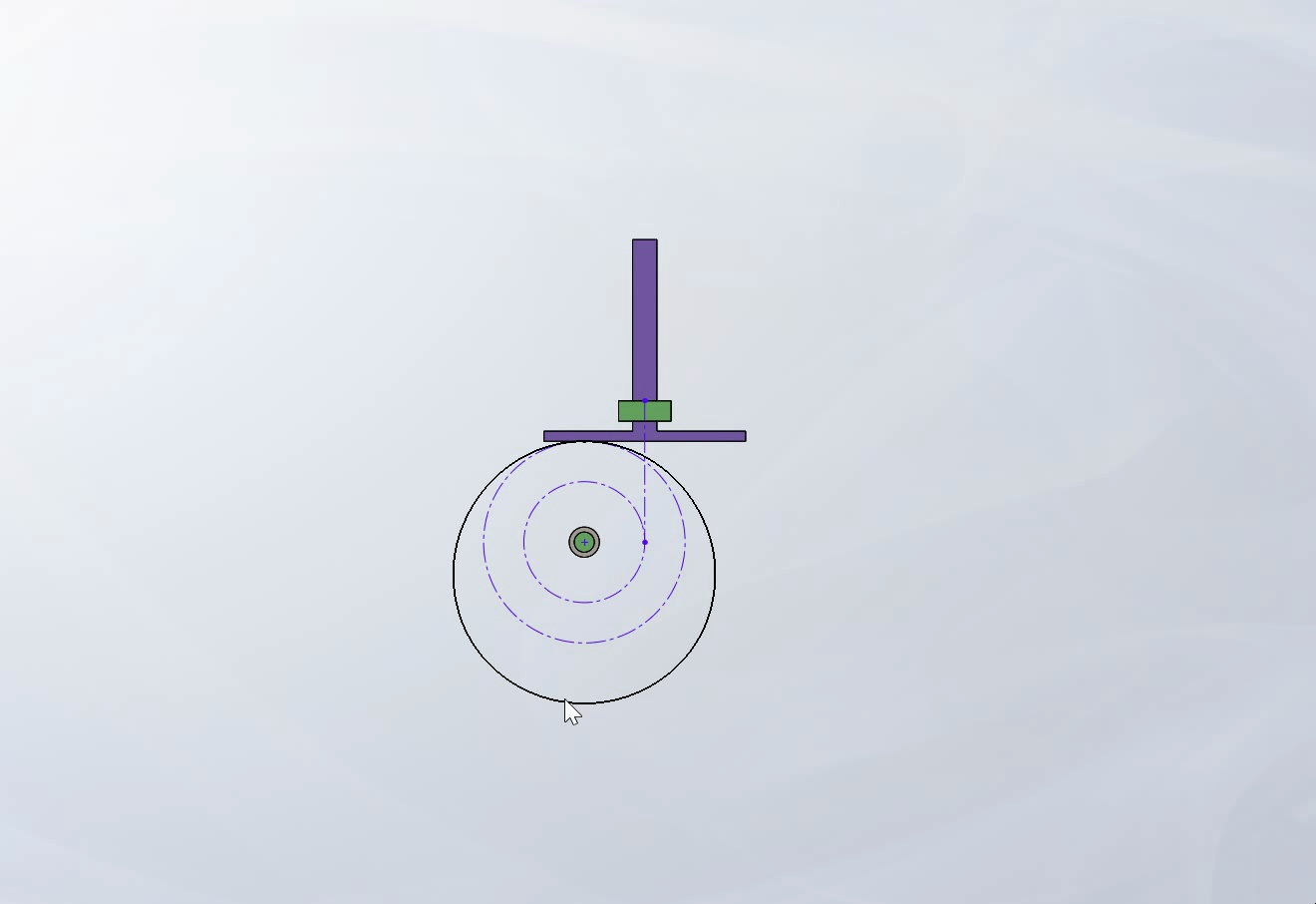 机械原理:在solidworks中利用motion方式绘制平底从动件凸轮的轮廓