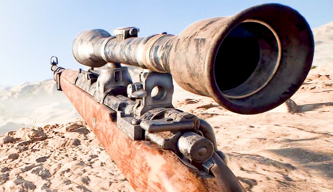 人形计算机!二战98k移动爆头1000米外敌人!