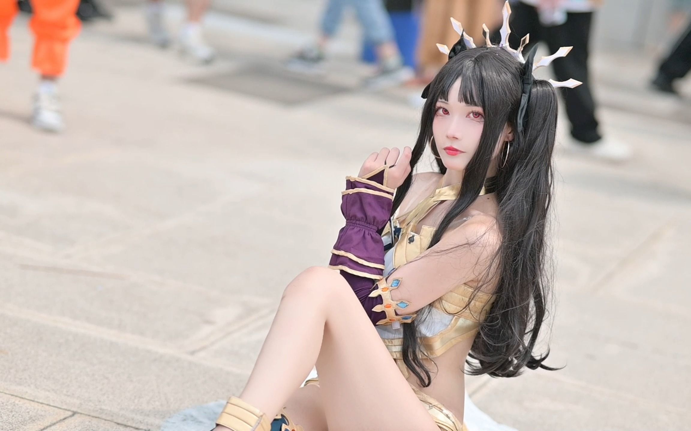 成都世界线漫展 cosplay fgo 伊什塔尔 fgo哔哩哔哩bilibili