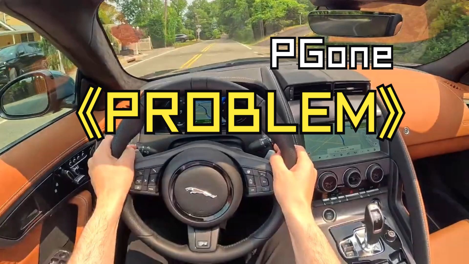 PGone王唯楚《PROBLEM》| Jaguar FType R75哔哩哔哩bilibili