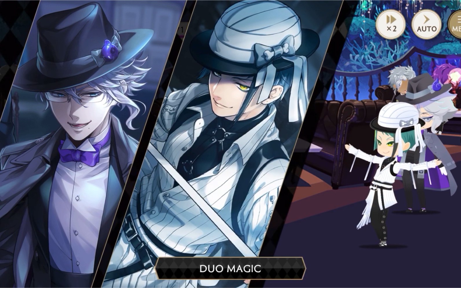 【扭曲仙境】jade和azul的连携技duo语音(万圣节)