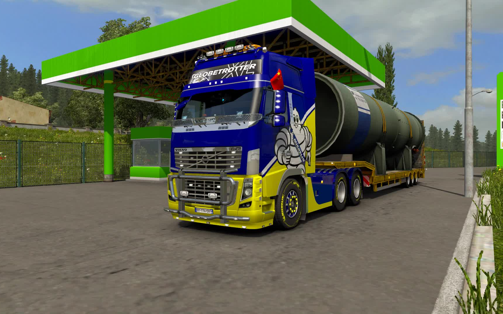 欧洲卡车模拟2米其林涂装