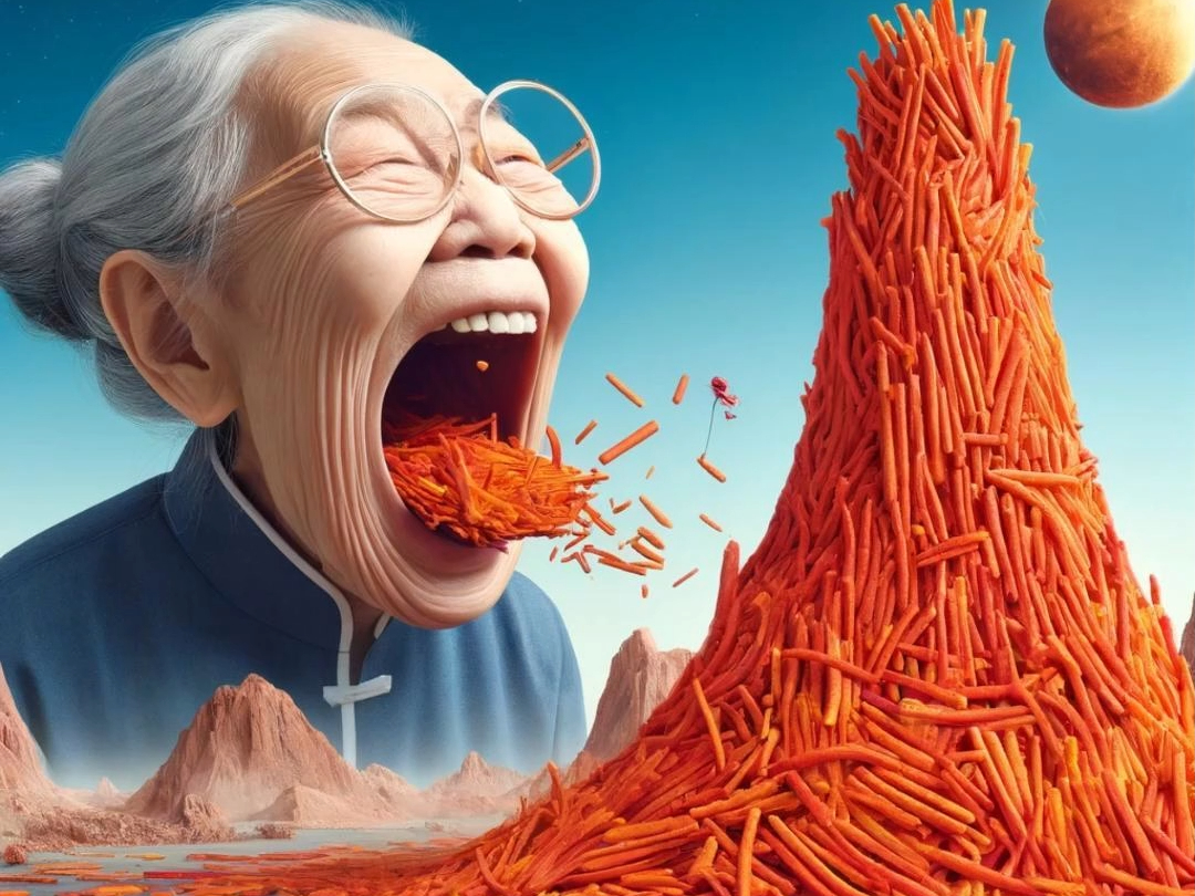 吃辣条的最高境界