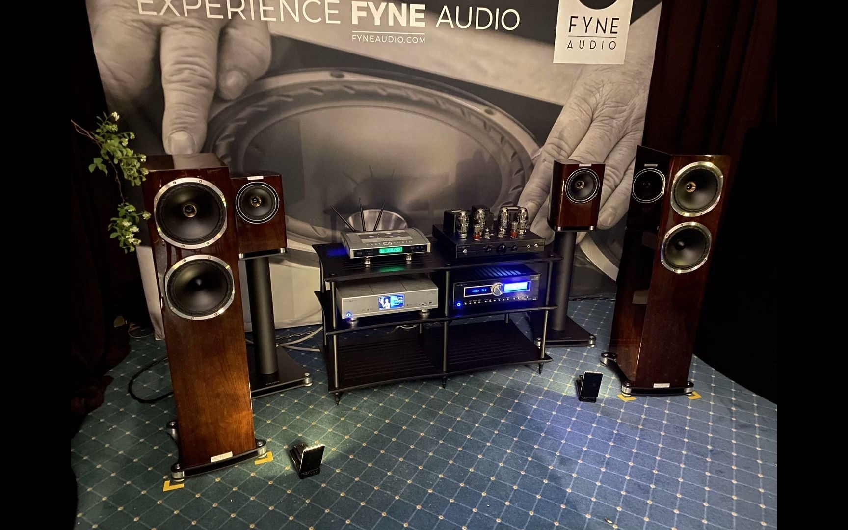 [图]Fyne Audio F703 @ Cary Audio@ HI-FI & HIGH END SHOW Moscow 2021