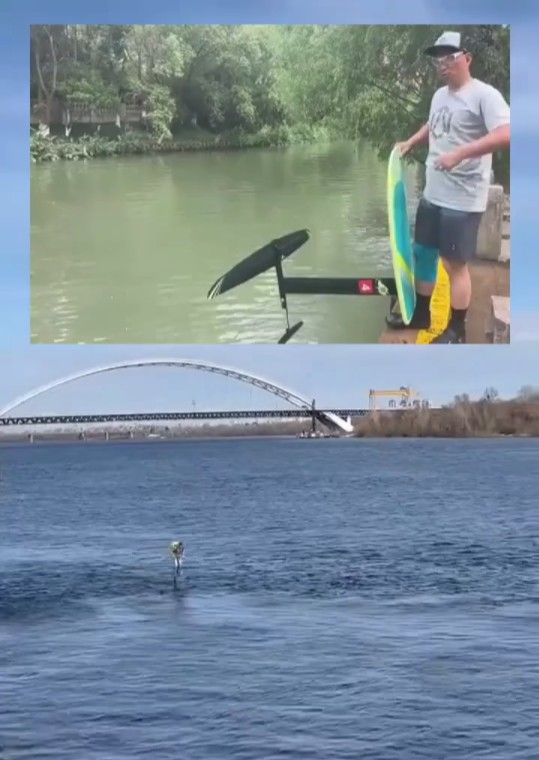 苦练30年的铁腿水上漂终于可以在奥运大派用场,只差百元报名费.