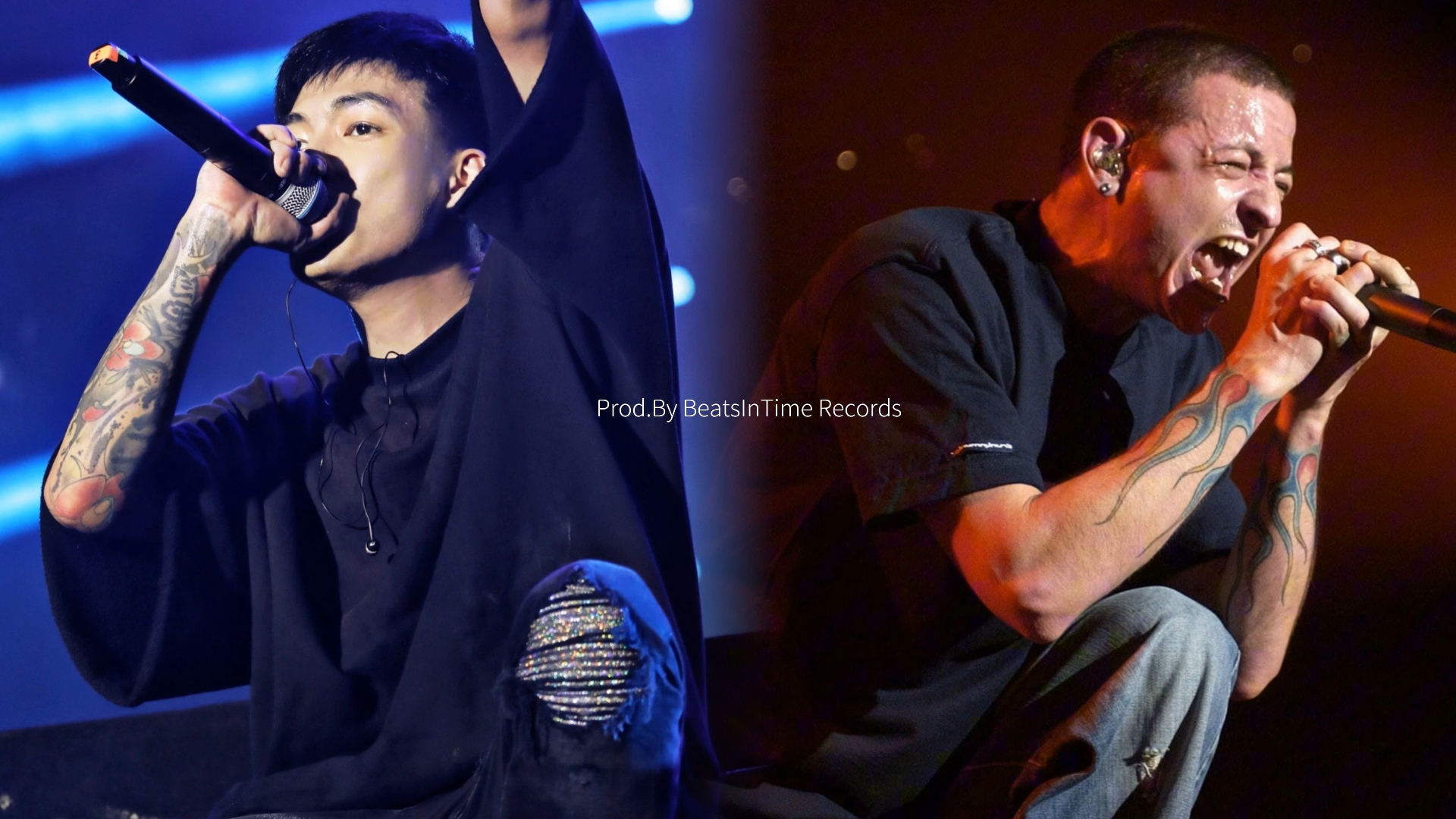 跨次元合作!贝贝联手林肯公园查斯特演绎这numb太fresh