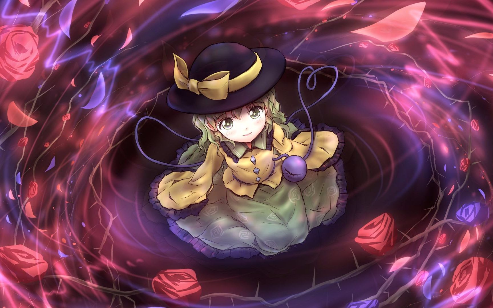 东方深秘录美丽而又神秘的古明地恋和博丽灵梦