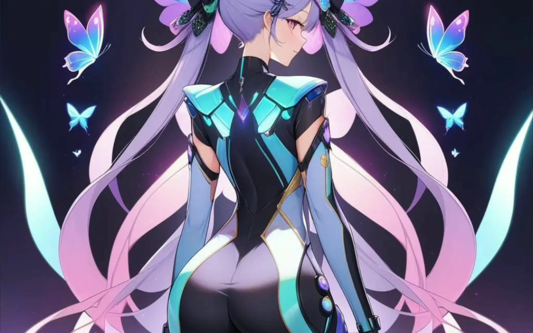 ai,嗯,翘臀?高清壁纸.