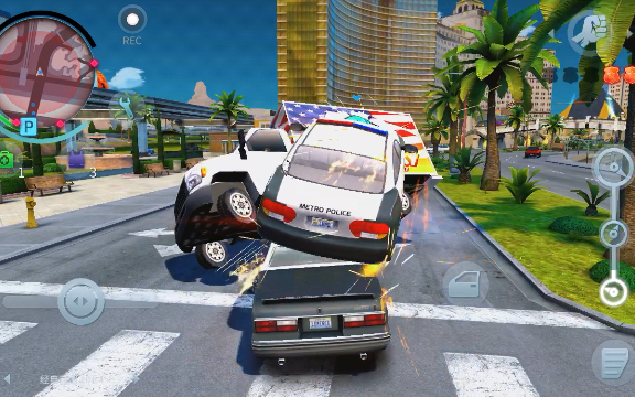 《孤胆车神维加斯》当你尝试开警车