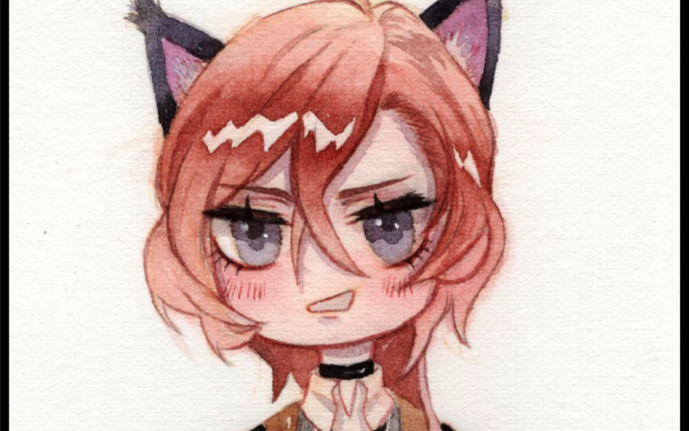 画一个q版中也宝贝