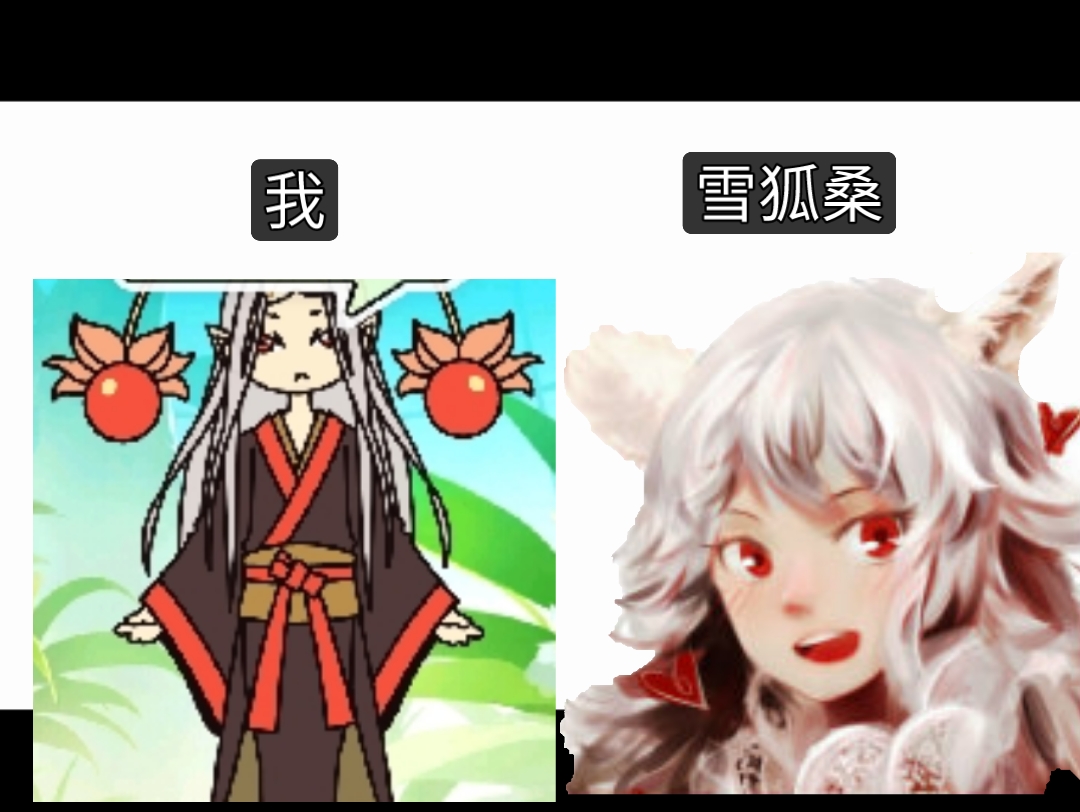 自制雪狐桑