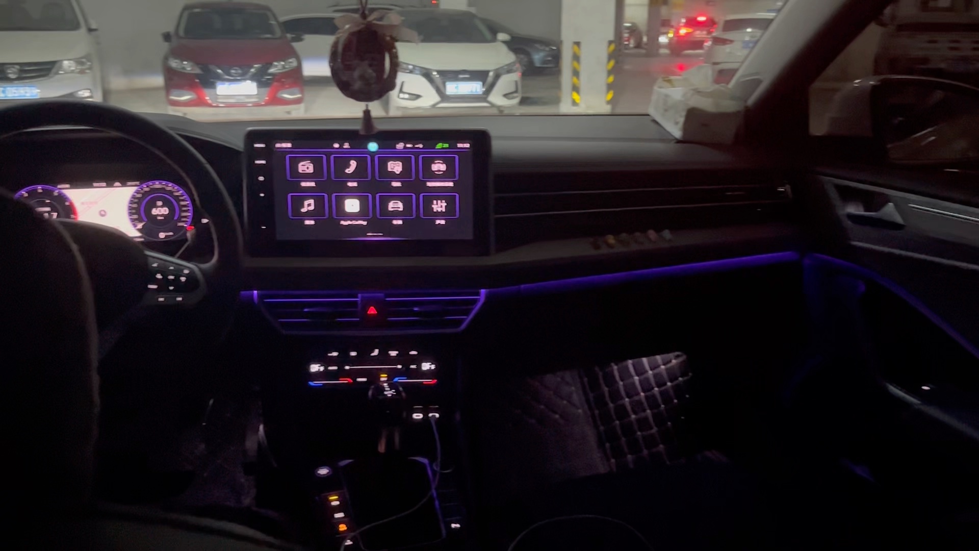 速腾内饰氛围灯