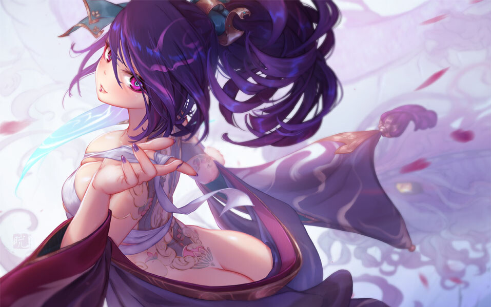 【五杀】阿卡丽:"梨花香~"