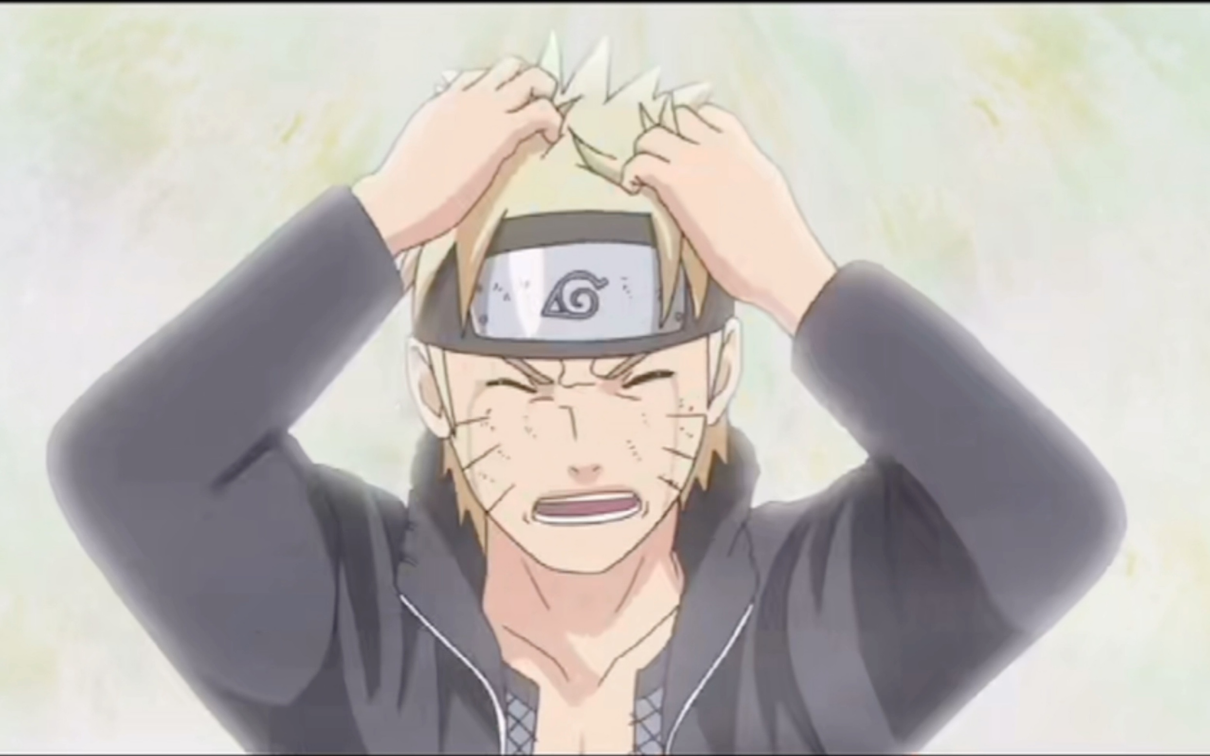 给火影忍者(漩涡鸣人)配音 日语版 听着读着哭起来了