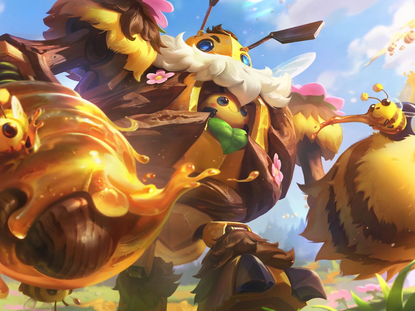 【英雄联盟·皮肤】巨神蜂·布里茨