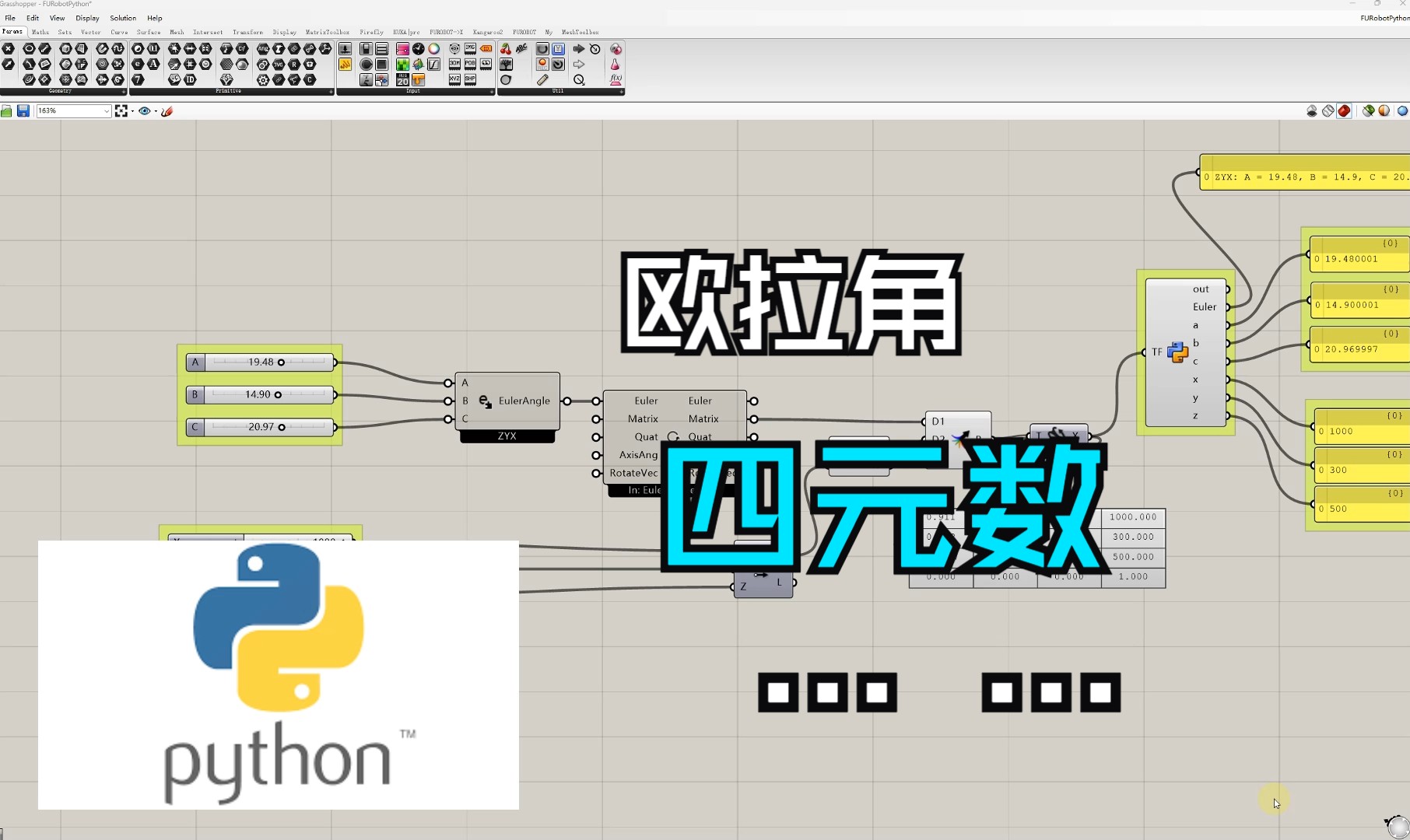 欧拉角,四元数,旋转向量,轴角,还是矩阵?python调用dll 一次解决所有姿态转换问题!哔哩哔哩bilibili