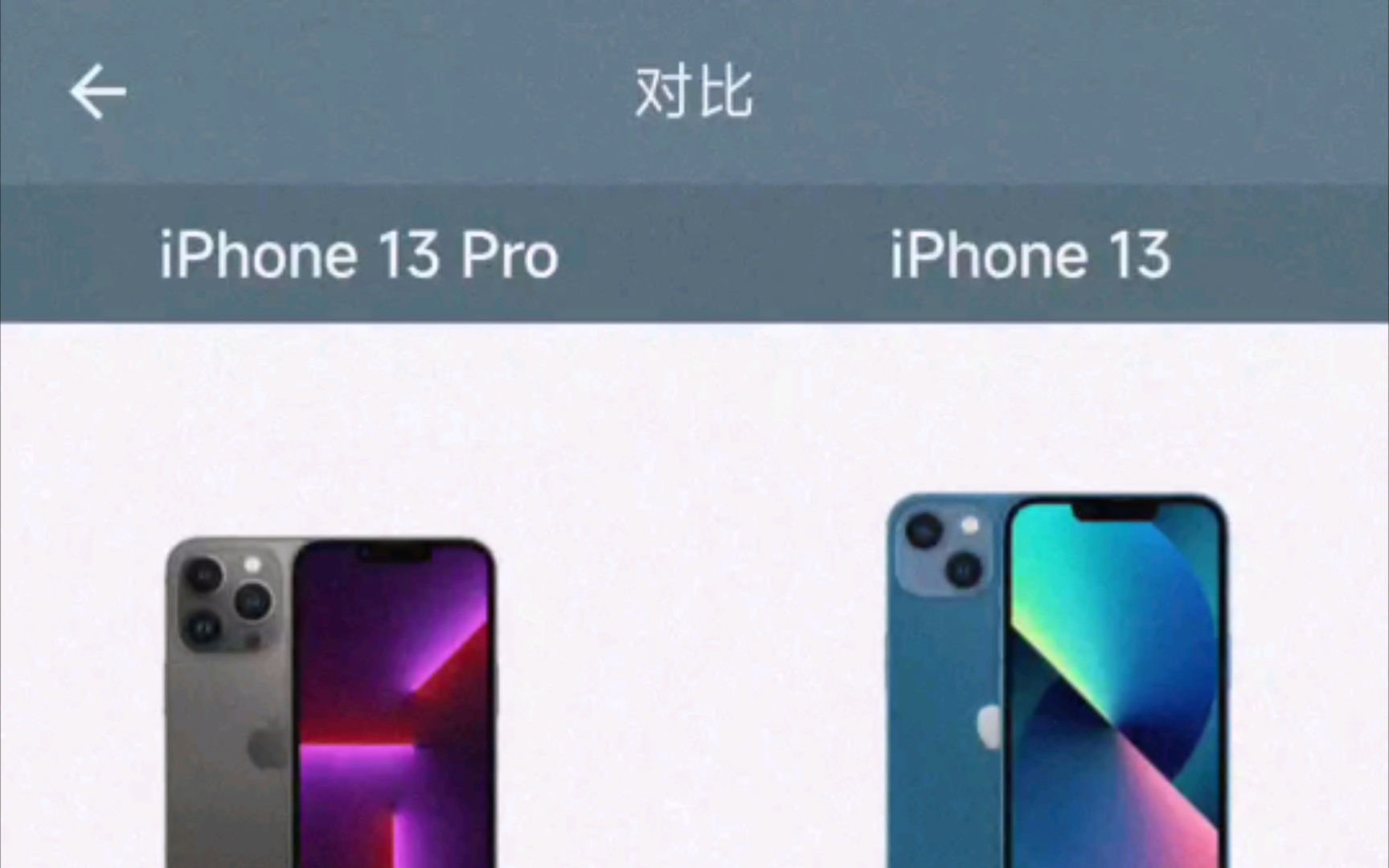 iPhone13对比iPhone13pro(粉丝需要特制)(手机性能排行)手机硬件参数汇总.哔哩哔哩bilibili