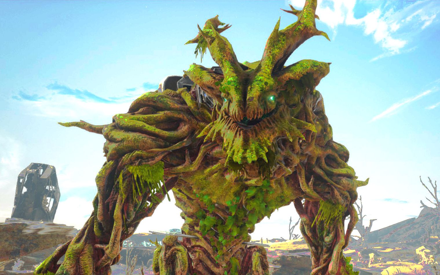 方舟生存进化灭绝12 驯服森林泰坦巨型树人格鲁特_哔哩哔哩 (゜-゜)つ