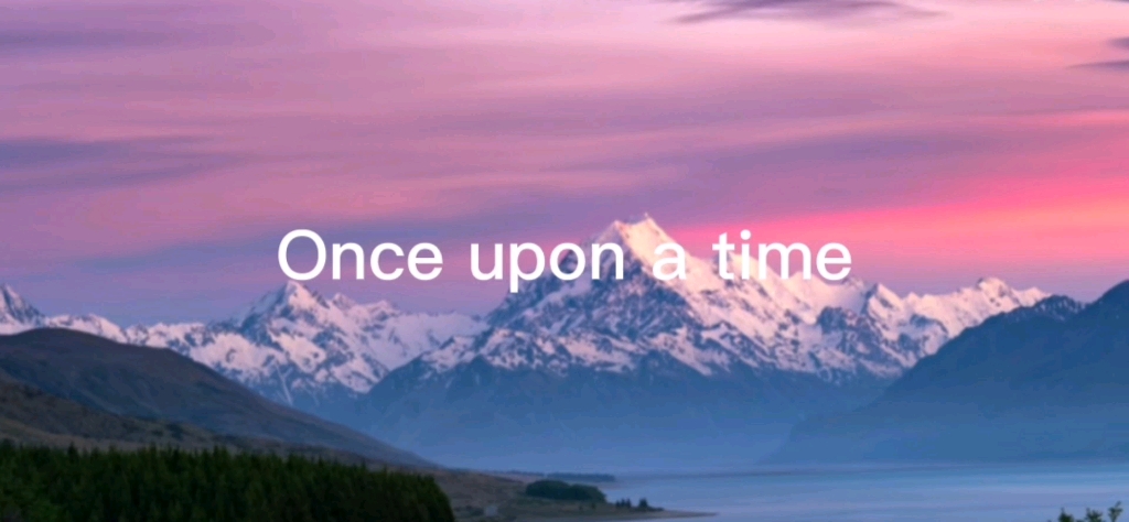 [图]《Once upon a time》英文歌词