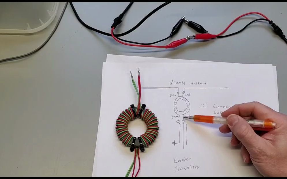 1比1 不平衡巴伦制作