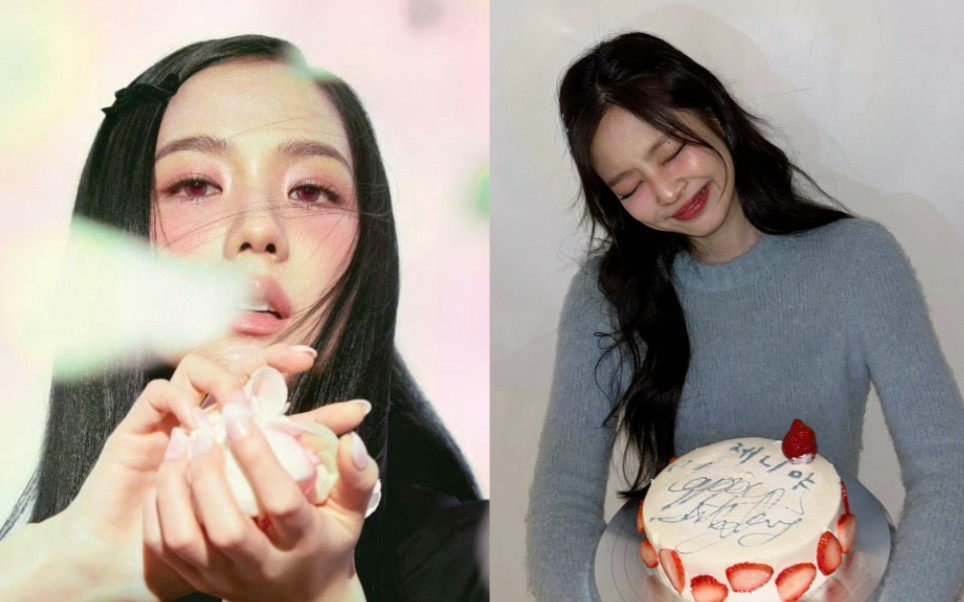 jisoo jennie最新动态更新 粉瞳秀好美!