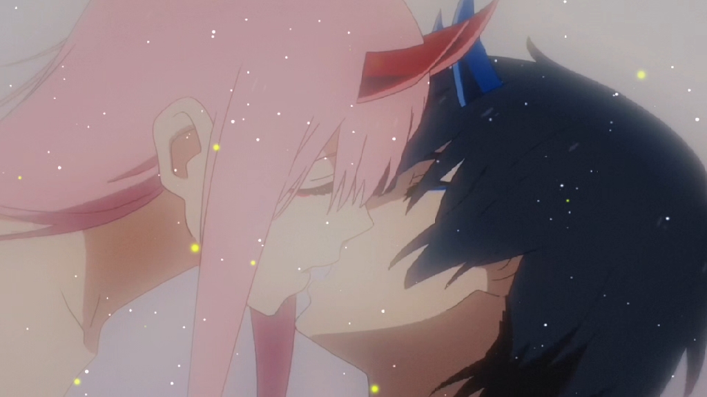 "所以darling你只能和喜欢的人接吻哦"