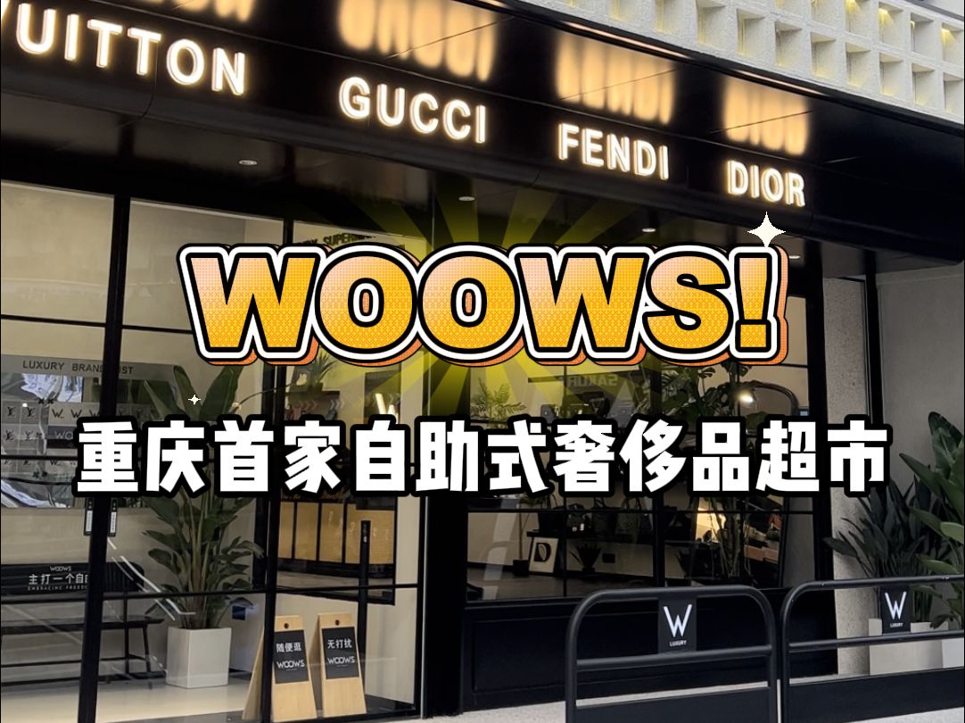 到底是谁给了她自由买包的勇气呢?!当然是woows!!!重庆奢侈品自助式超市!!!哔哩哔哩bilibili