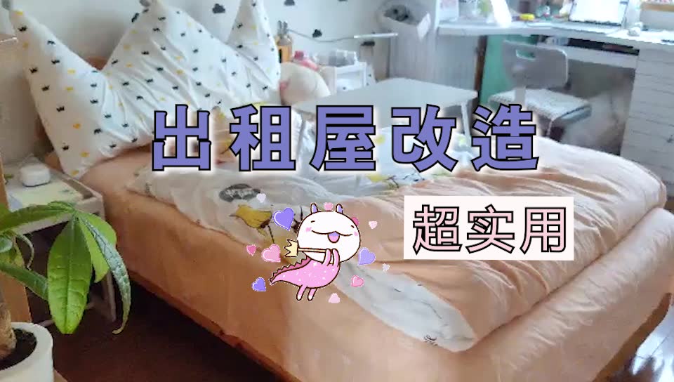 【出租屋改造】杭州租房//实用改造哔哩哔哩bilibili