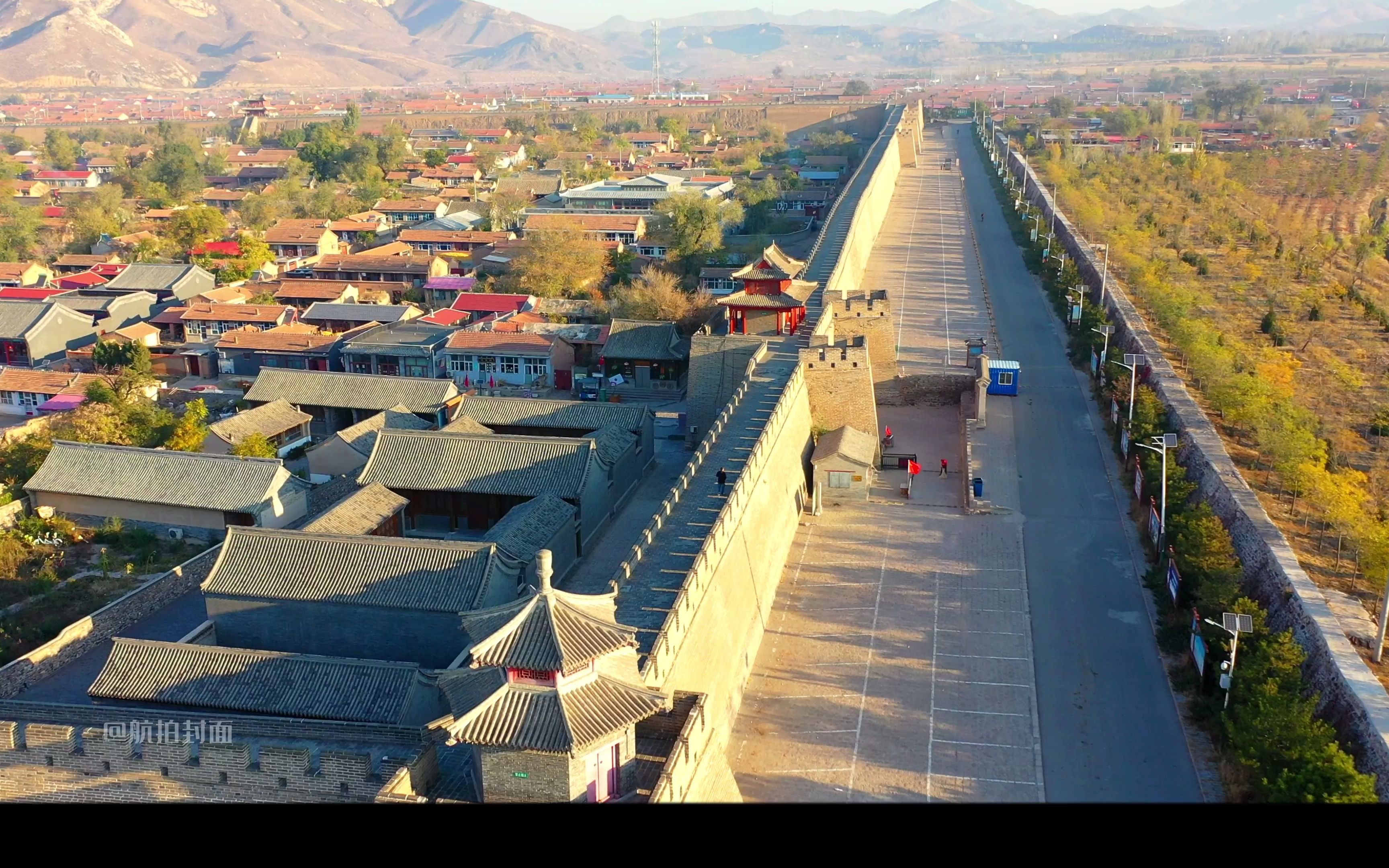 [图]现存最大的古代驿站建筑群，因山而得名，因驿而设城，距今600年历史