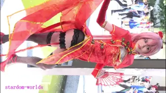 Download Video: Cosplay漫展 Luka巡音金丝雀 旗袍小姐姐