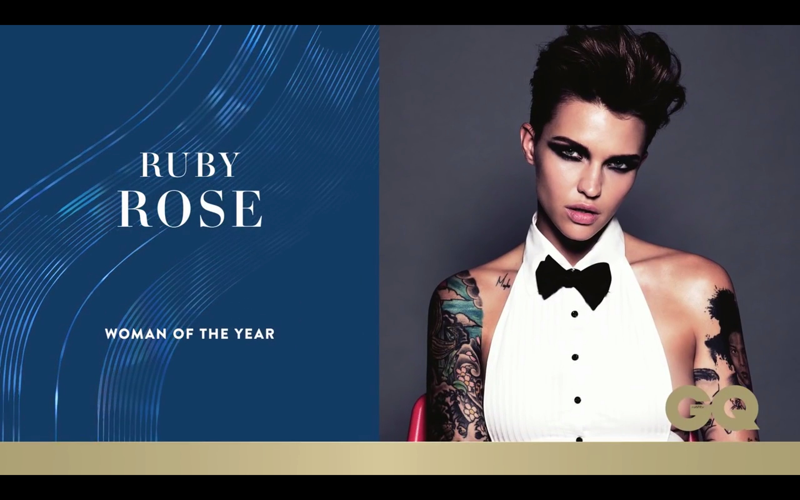 ruby rose:gd women of the year 2015 (英文字幕)_明星_娱乐_bili