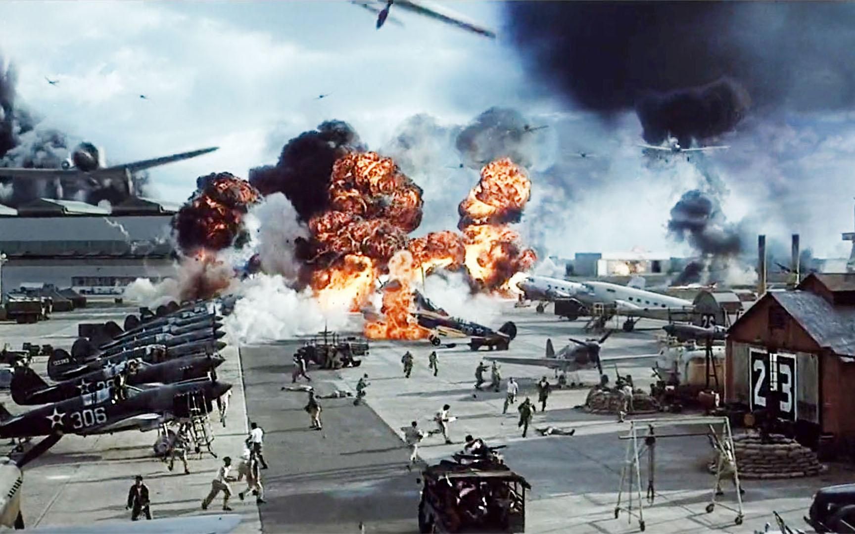 史诗级战争影片日本偷袭珍珠港画面被巨资还原