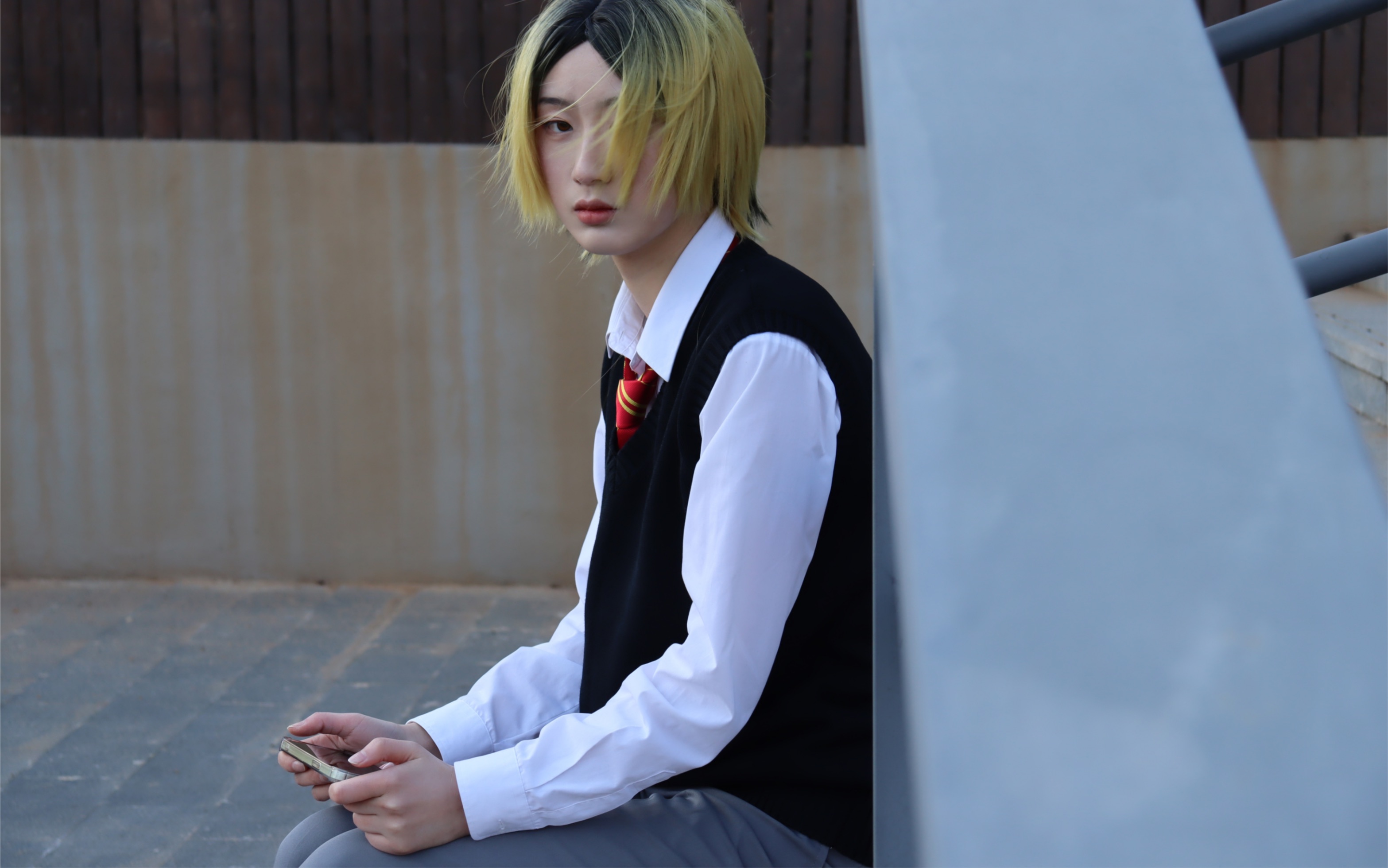 【cos】孤爪研磨游戏太容易过关就不好玩了