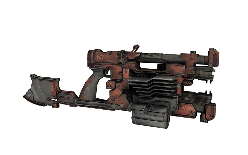 在潜渊症里还原死亡空间里的聚能枪