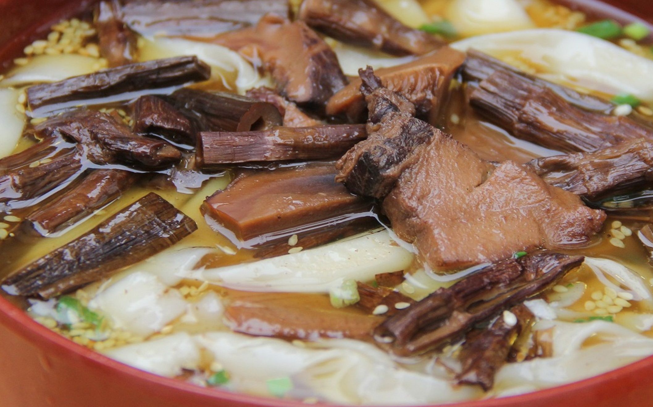 民国传奇面"荥经挞挞面"