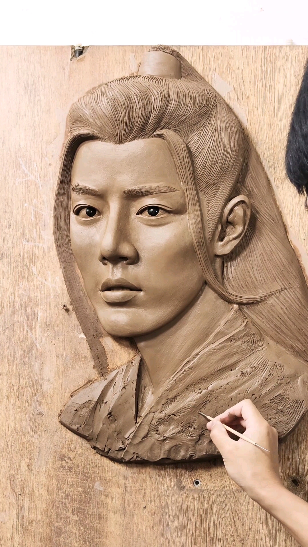 泥塑#肖战#陈情令#魏无羡 像吗#同步b站赢大会员