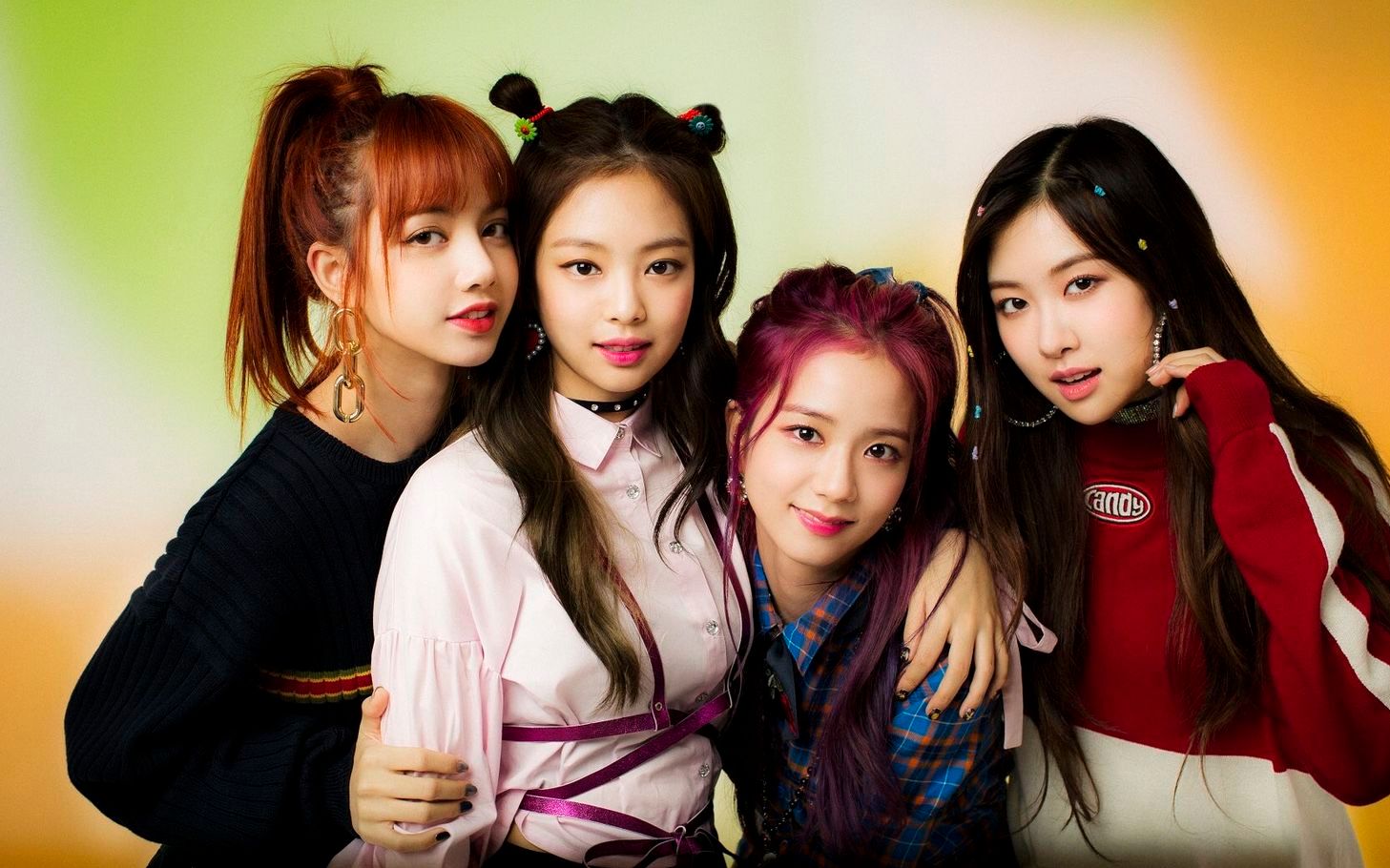 abematvblackpink四个小仙女9分钟live 扑蟑螂playing with fire 撒