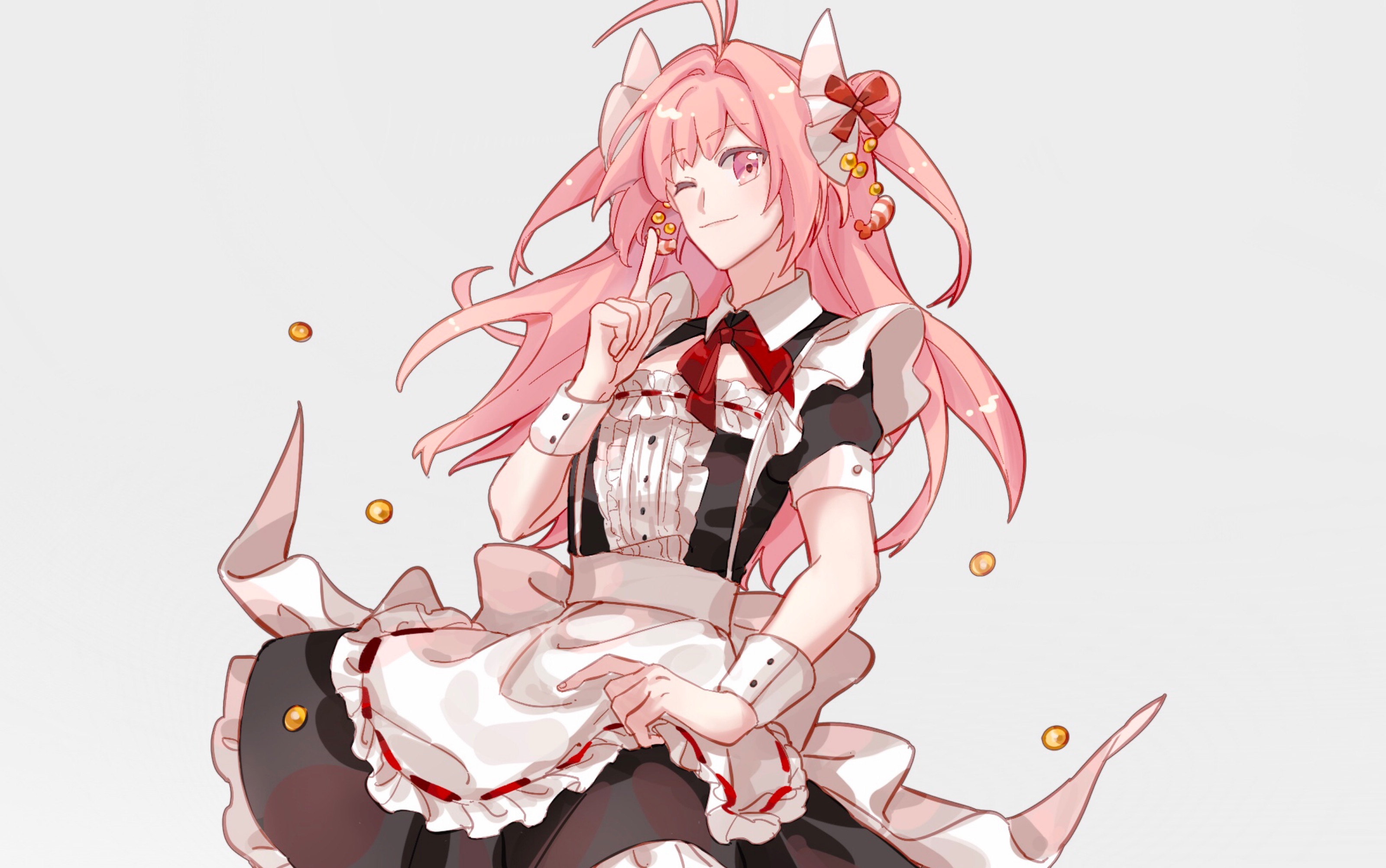 【procreate】食物语 女仆装虾饺(作画过程