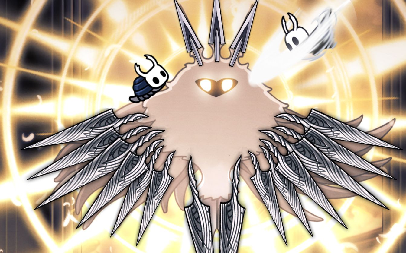 空洞骑士 全国首杀 纯骨钉禁法术 any radiance 初次击败