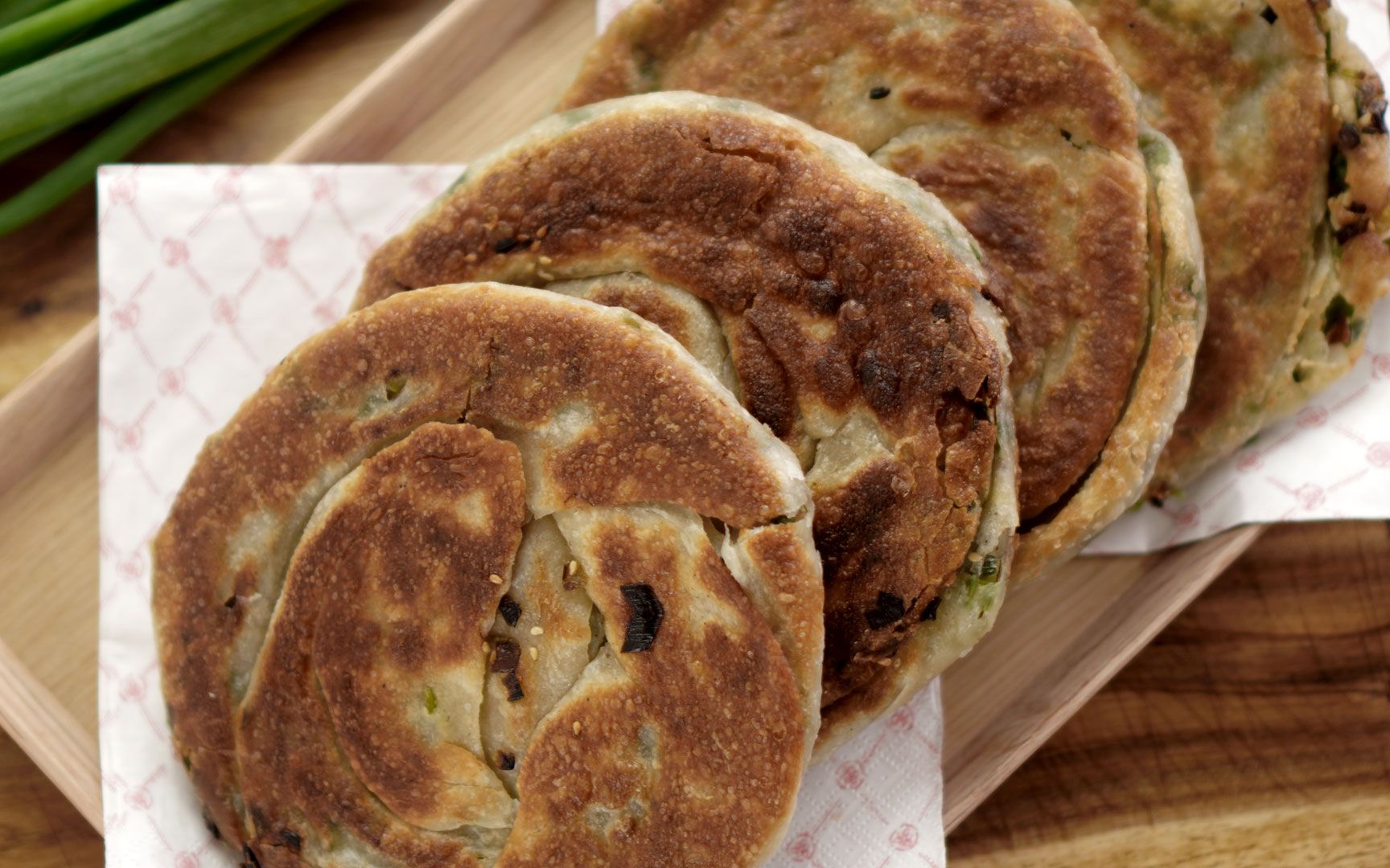 scallion pancake 葱油饼